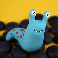 Art & Creativity: plasticine monster