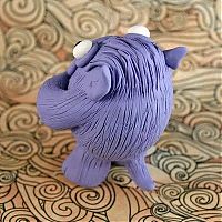 Art & Creativity: plasticine monster