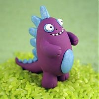 Art & Creativity: plasticine monster