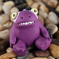 Art & Creativity: plasticine monster