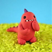 Art & Creativity: plasticine monster