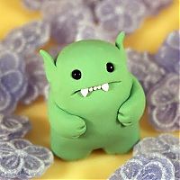 Art & Creativity: plasticine monster