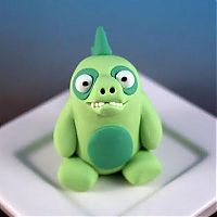 Art & Creativity: plasticine monster