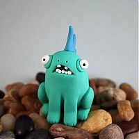 Art & Creativity: plasticine monster