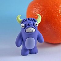 Art & Creativity: plasticine monster