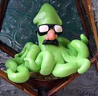 Art & Creativity: plasticine monster