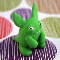 Art & Creativity: plasticine monster