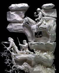 Art & Creativity: Sculptures made of paper