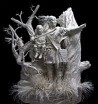 Art & Creativity: Sculptures made of paper