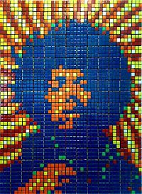 Art & Creativity: rubik's cubes art