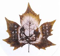 Art & Creativity: Pictures on the leaves
