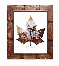 Art & Creativity: Pictures on the leaves