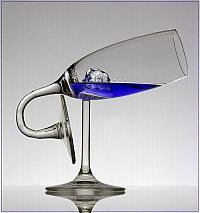 Art & Creativity: glass and wine art