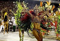 Art & Creativity: Rio carnival parade girls, Rio de Janeiro, Brazil