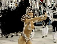 Art & Creativity: Rio carnival parade girls, Rio de Janeiro, Brazil