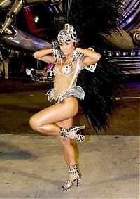 Art & Creativity: Rio carnival parade girls, Rio de Janeiro, Brazil