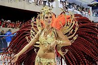 Art & Creativity: Rio carnival parade girls, Rio de Janeiro, Brazil