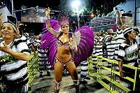 Art & Creativity: Rio carnival parade girls, Rio de Janeiro, Brazil