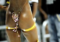 Art & Creativity: Rio carnival parade girls, Rio de Janeiro, Brazil