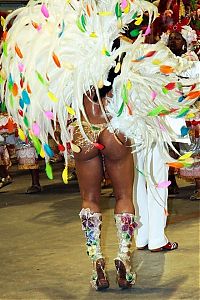 Art & Creativity: Rio carnival parade girls, Rio de Janeiro, Brazil