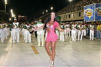 Art & Creativity: Rio carnival parade girls, Rio de Janeiro, Brazil