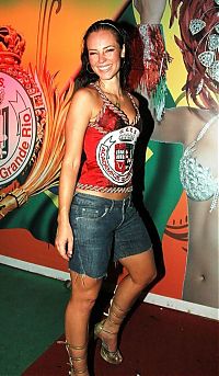 Art & Creativity: Rio carnival parade girls, Rio de Janeiro, Brazil