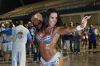 Art & Creativity: Rio carnival parade girls, Rio de Janeiro, Brazil