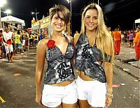 Art & Creativity: Rio carnival parade girls, Rio de Janeiro, Brazil