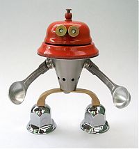 Art & Creativity: Robot orphan sculptures by Brian Marshall