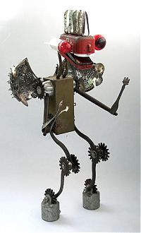 Art & Creativity: Robot orphan sculptures by Brian Marshall