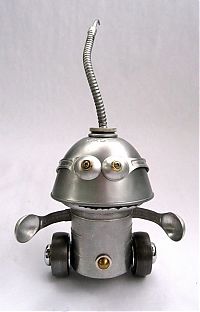 Art & Creativity: Robot orphan sculptures by Brian Marshall