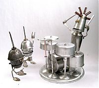 Art & Creativity: Robot orphan sculptures by Brian Marshall