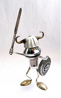 Art & Creativity: Robot orphan sculptures by Brian Marshall