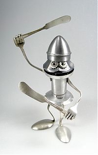 TopRq.com search results: Robot orphan sculptures by Brian Marshall