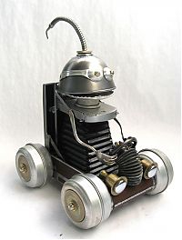 TopRq.com search results: Robot orphan sculptures by Brian Marshall