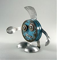 TopRq.com search results: Robot orphan sculptures by Brian Marshall