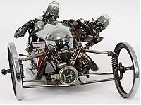 Art & Creativity: sculpture from auto parts