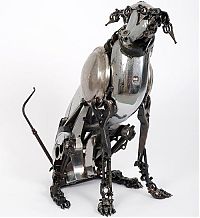 Art & Creativity: sculpture from auto parts