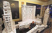 TopRq.com search results: House of cards record, model of the Venetian Casino in Macau, China, by Bryan Berg