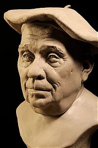 Art & Creativity: sculpture portraits