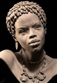 Art & Creativity: sculpture portraits