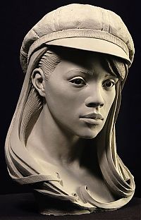 Art & Creativity: sculpture portraits