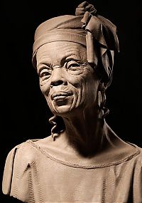 Art & Creativity: sculpture portraits