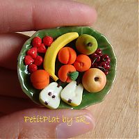 Art & Creativity: PetitPlat handmade miniature food art