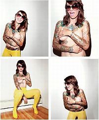 Art & Creativity: tattoo girl