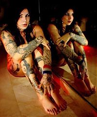 Art & Creativity: tattoo girl