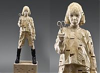 Art & Creativity: Wood Sculptures by Gehard Demetz