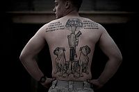 Art & Creativity: U.S. Marines Show Their Tattoos in Afghanistan by Mauricio Lima