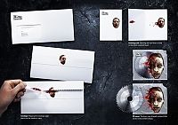 TopRq.com search results: Bloodthirsty corporate stationery design by Jacques Pense