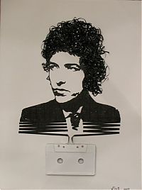 TopRq.com search results: portraits made out of cassette tapes